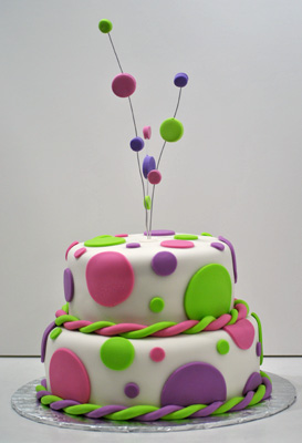 Polka Dot Cake