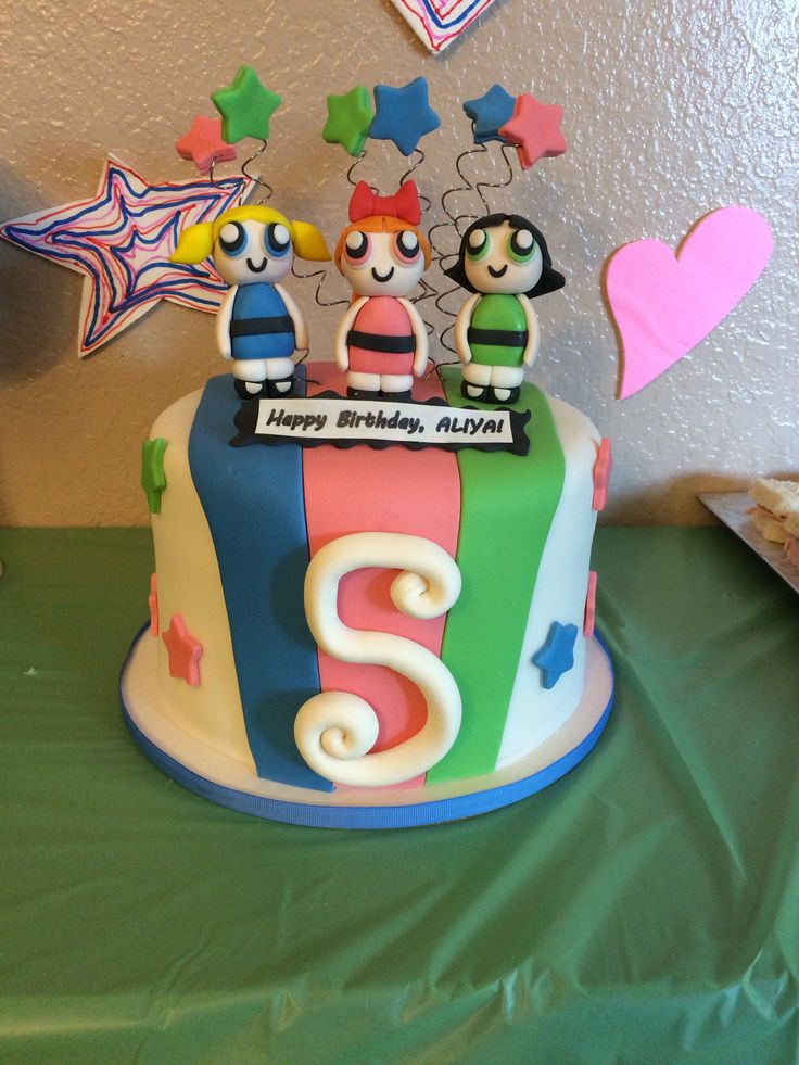 Powerpuff Girls Birthday Cake Ideas