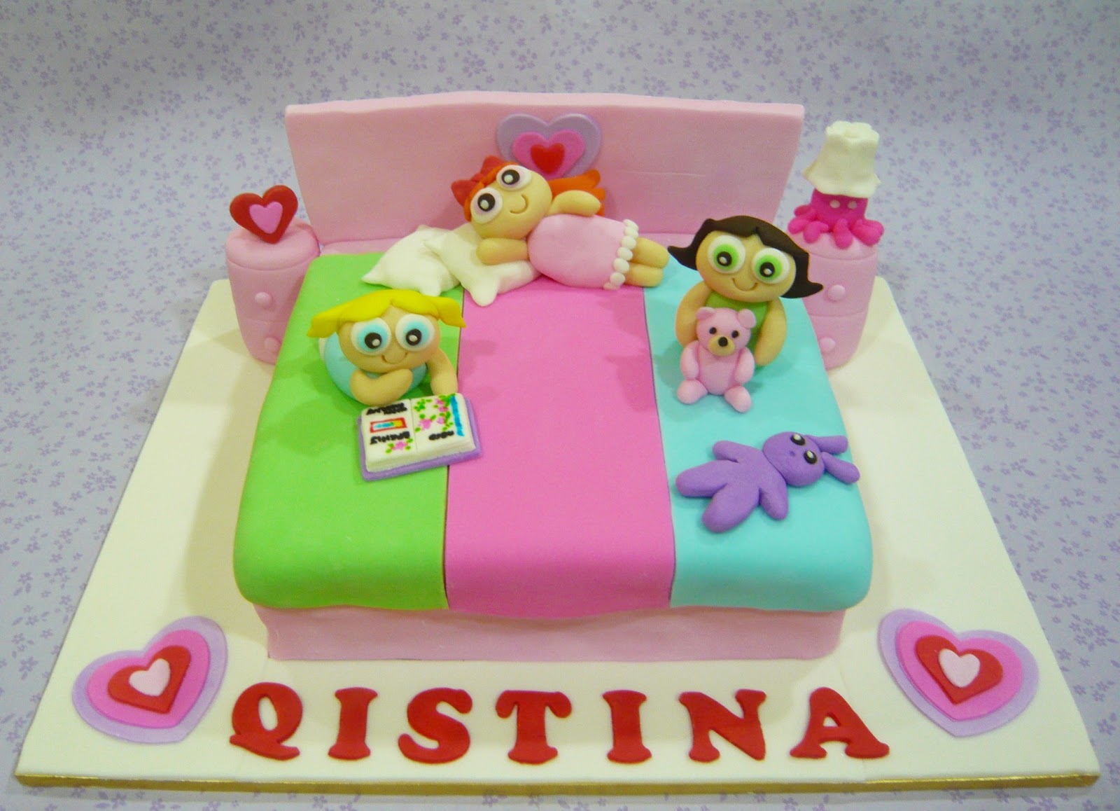 Powerpuff Girls Birthday Cake