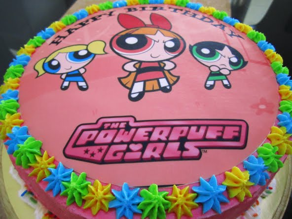 Powerpuff Girls Birthday Cake