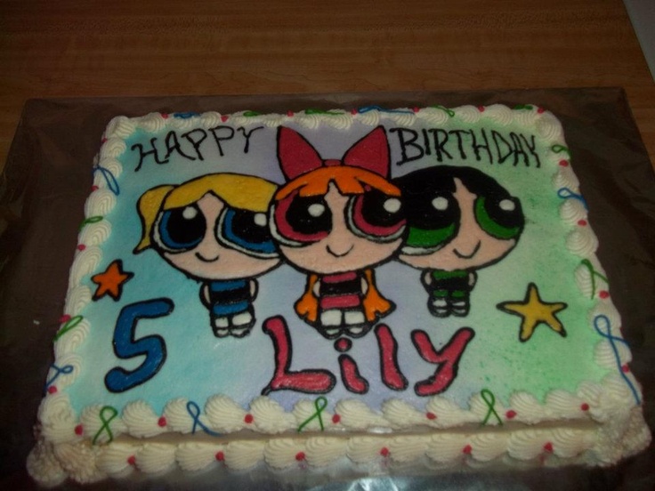 Powerpuff Girls Cake