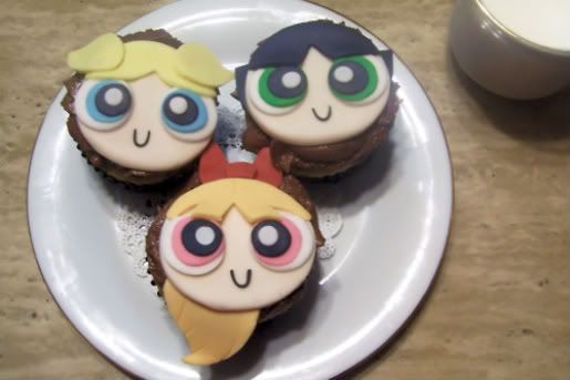 Powerpuff Girls Cupcakes