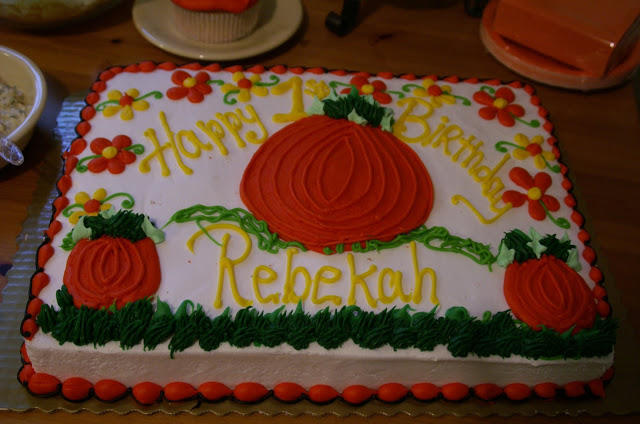 Pumpkin Birthday Cake Kroger