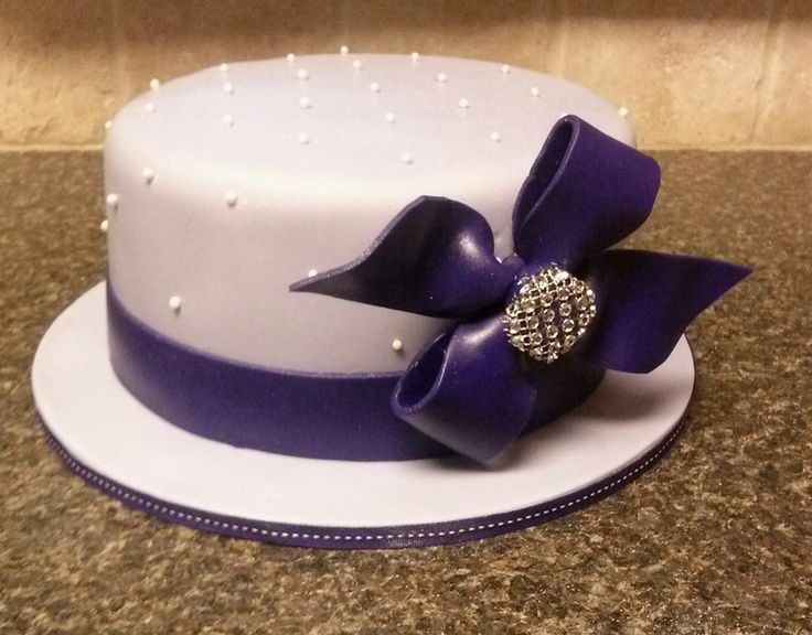 Purple Hat Cake