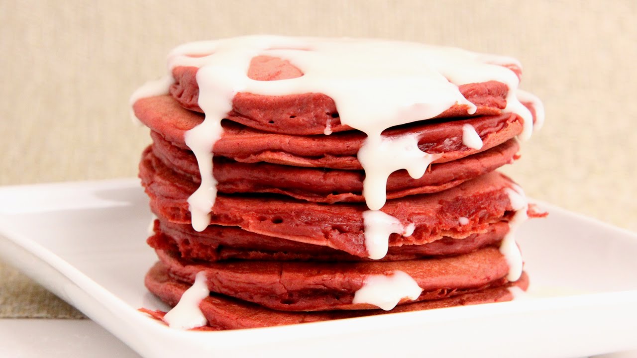 Red Velvet Pancakes Recipe