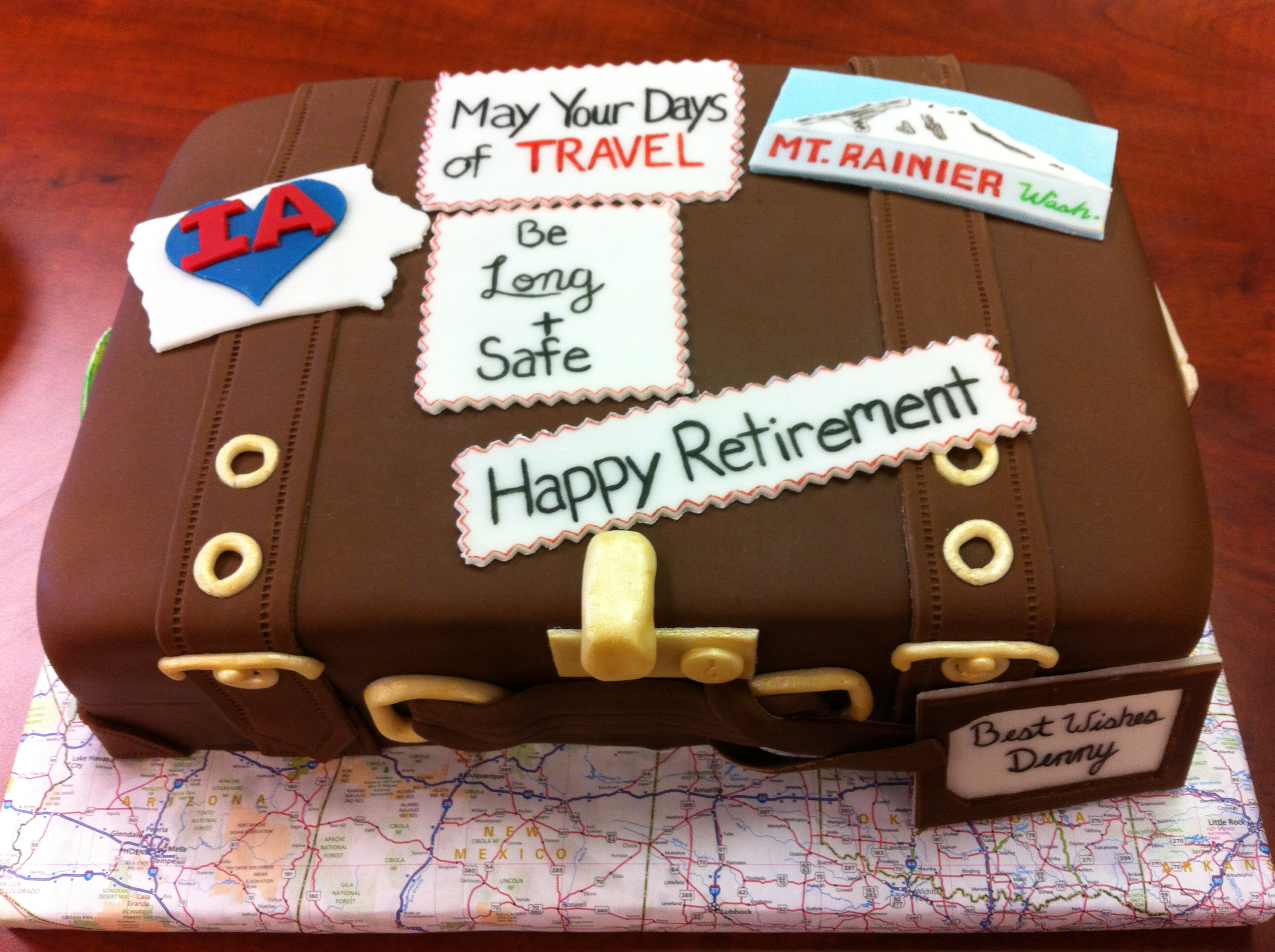 11 Photos of Travel Retirement Cakes For Women