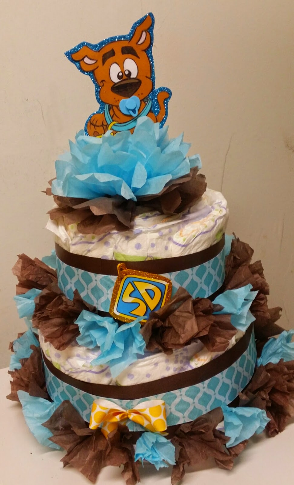 Scooby Doo Baby Shower Cake