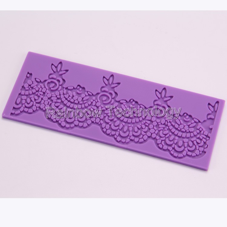 Silicone Fondant Lace Molds for Cakes Borders