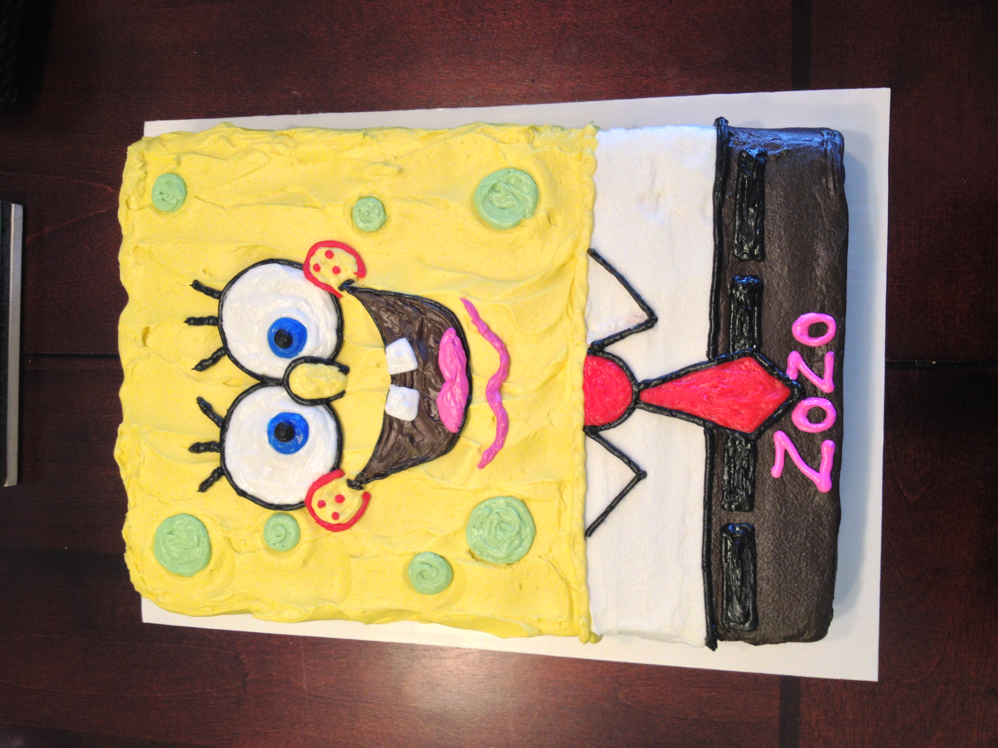 Spongebob SquarePants Sheet Cake