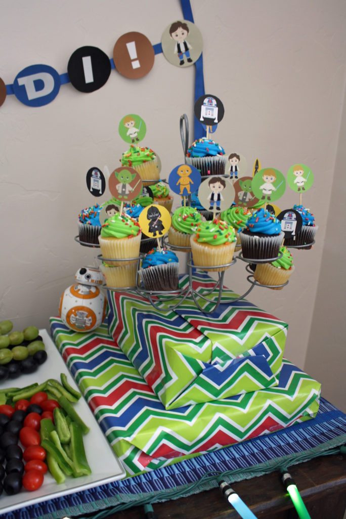 Star Wars Baby Shower Cupcake Cake Ideas