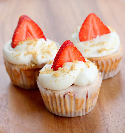 8 Photos of Best Strawberry Cheesecake Cupcakes