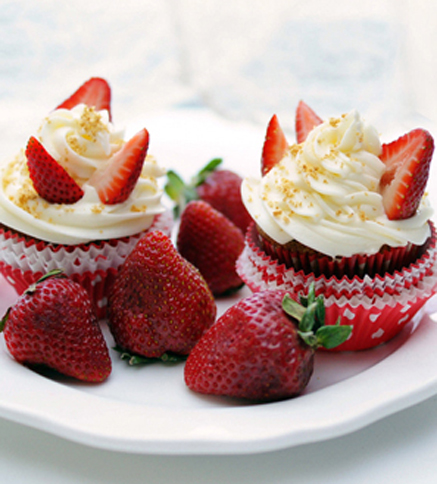 Strawberry Cheesecake Cupcakes