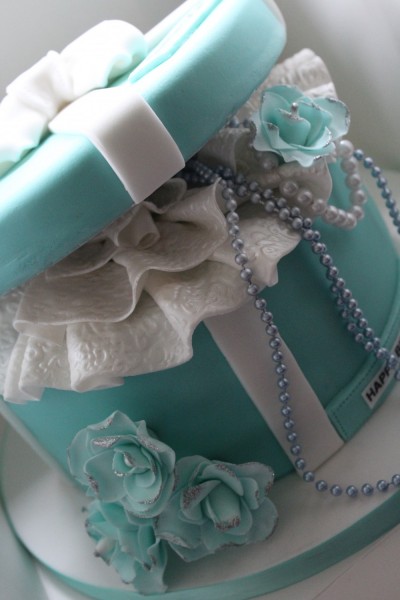 Tiffany Box Birthday Cake