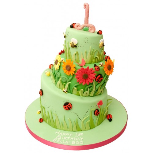 Topsy Turvy Birthday Cake