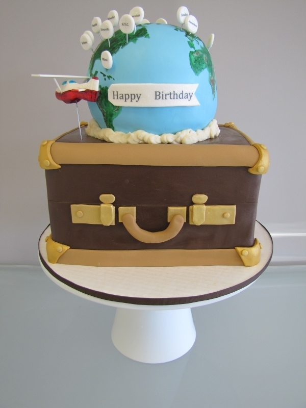 Travel Birthday Cake