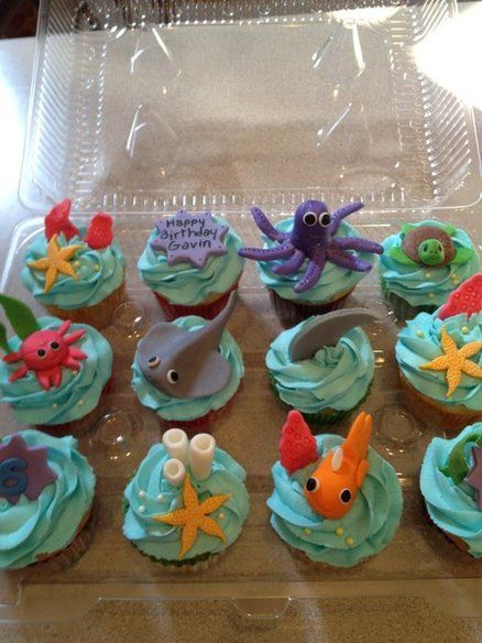 Under the Sea Cupcakes