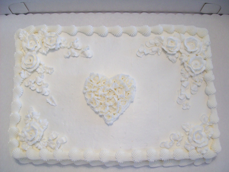 Wedding Sheet Cake