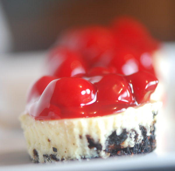 Weight Watchers Mini Cherry Cheesecakes