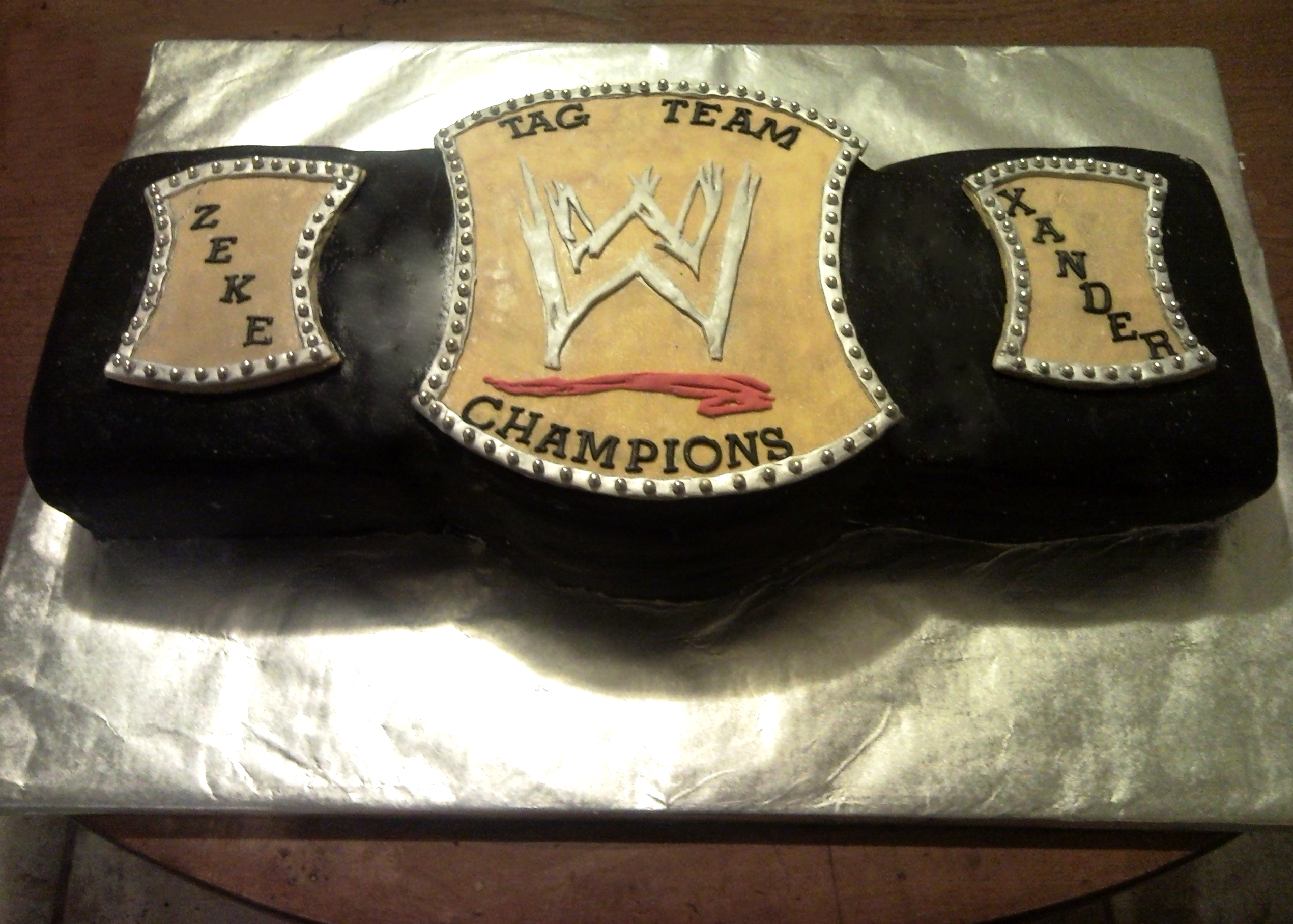 11 Photos of WWE Belt Cakes Bday