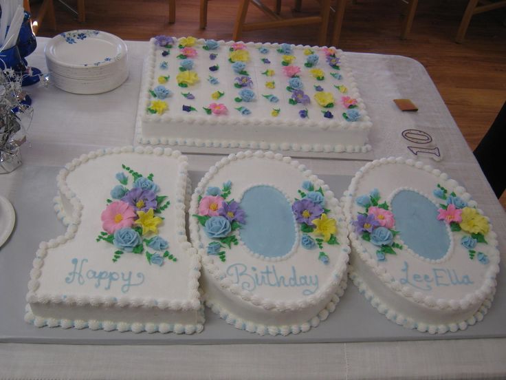 100th Birthday Cake Ideas