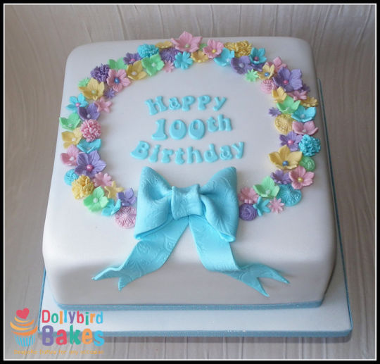 100th Birthday Cake