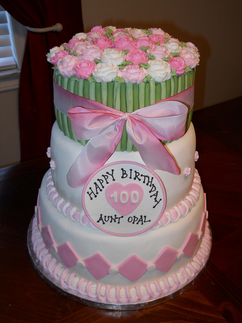 100th Birthday Cake