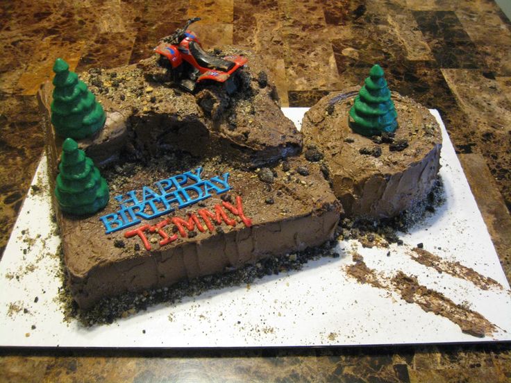 4 Wheeler Birthday Cake