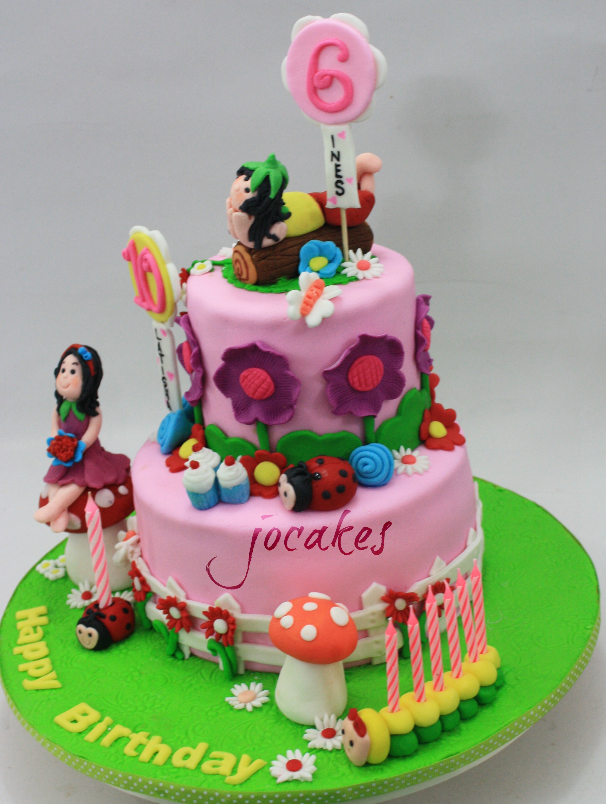 6 Year Old Girl Birthday Cakes