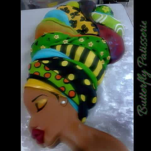 African Birthday Cake