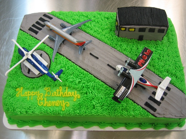 Airplane Airport Images of Cakes