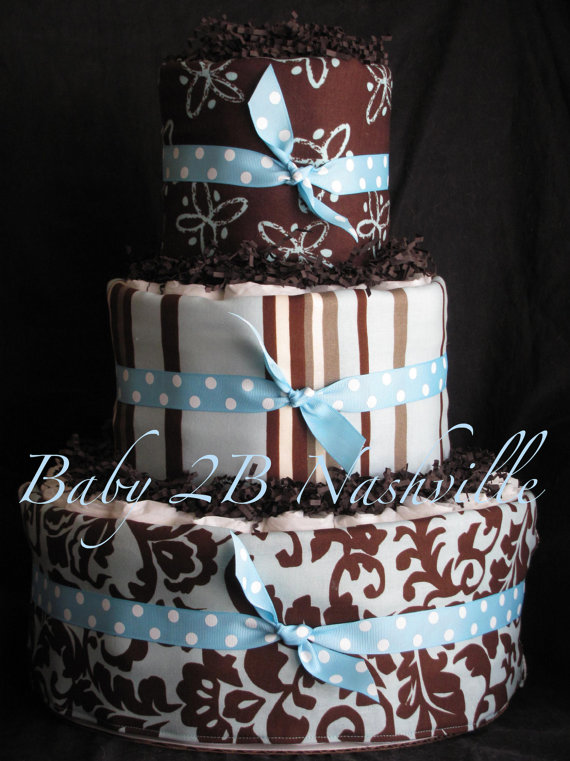 Baby Boy Diaper Cake