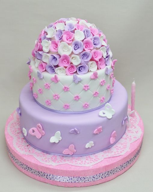 Baby Girl First Birthday Cake Ideas