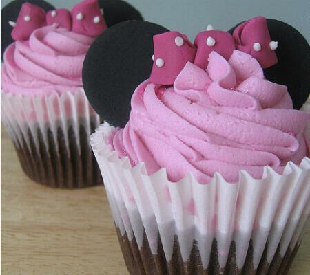 Baby Minnie Mouse Cupcake Ideas