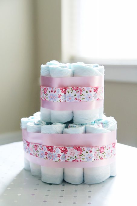 Baby Shower Diaper Cake