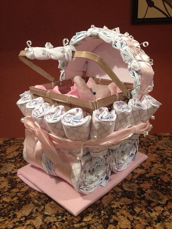 Baby Shower Gift Diaper Cake