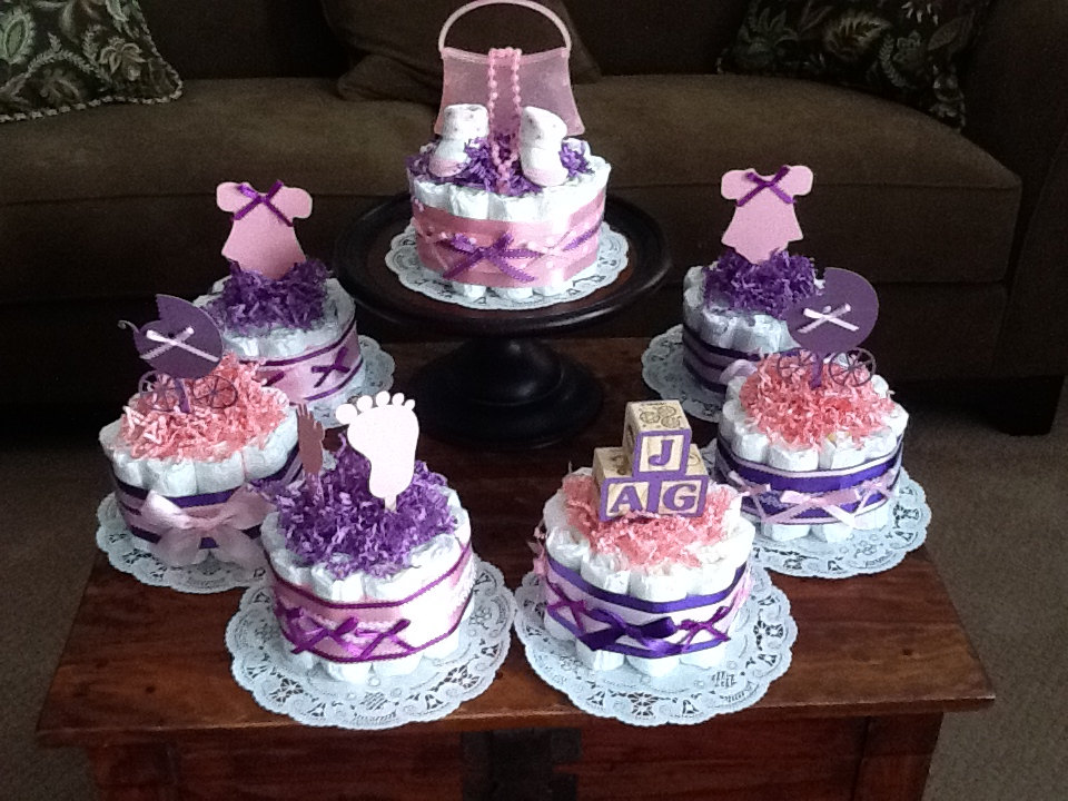 Baby Stroller Diaper Cake