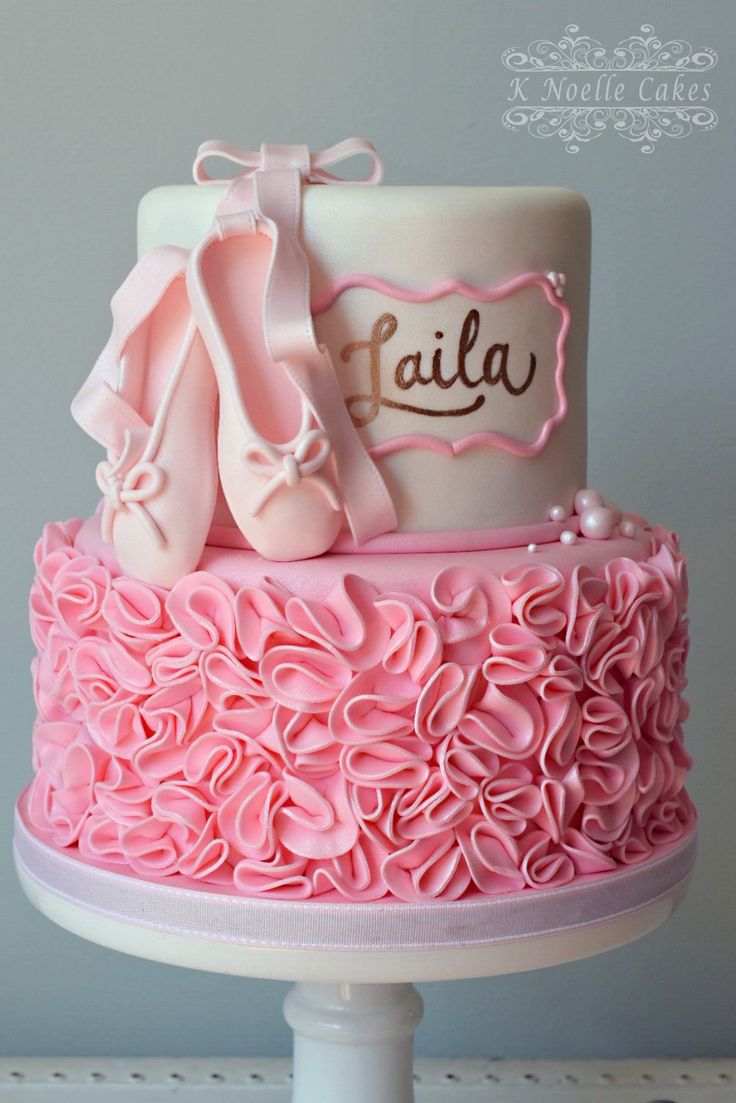 Ballerina Birthday Cake