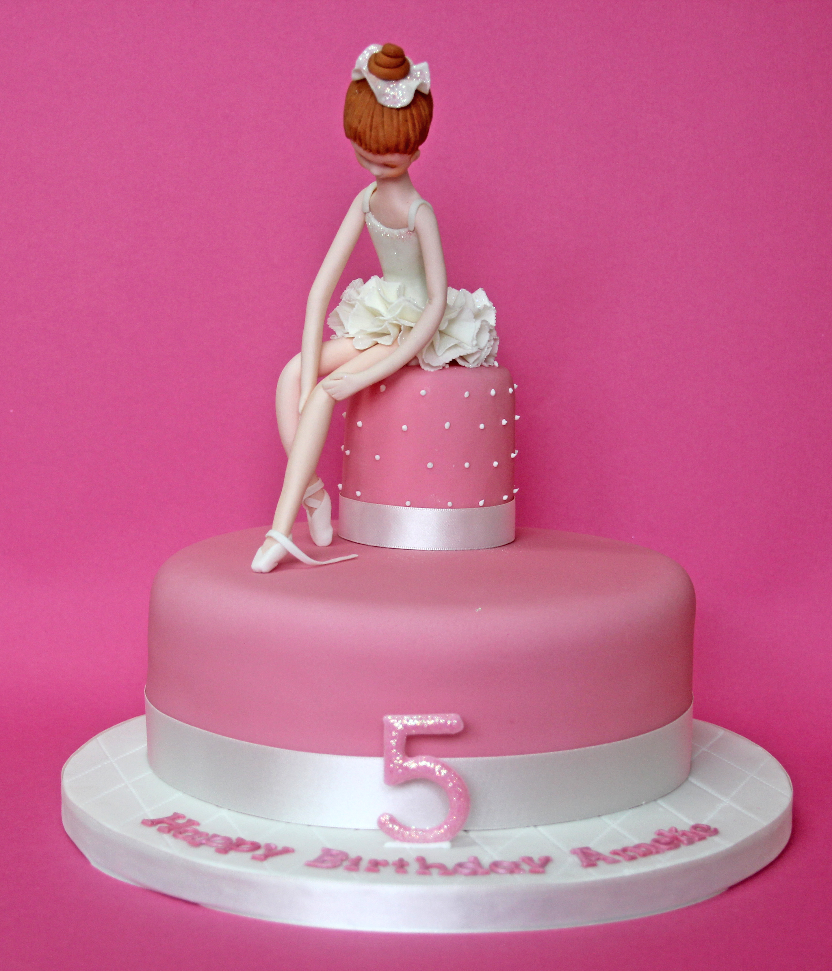 Ballerina Birthday Cake