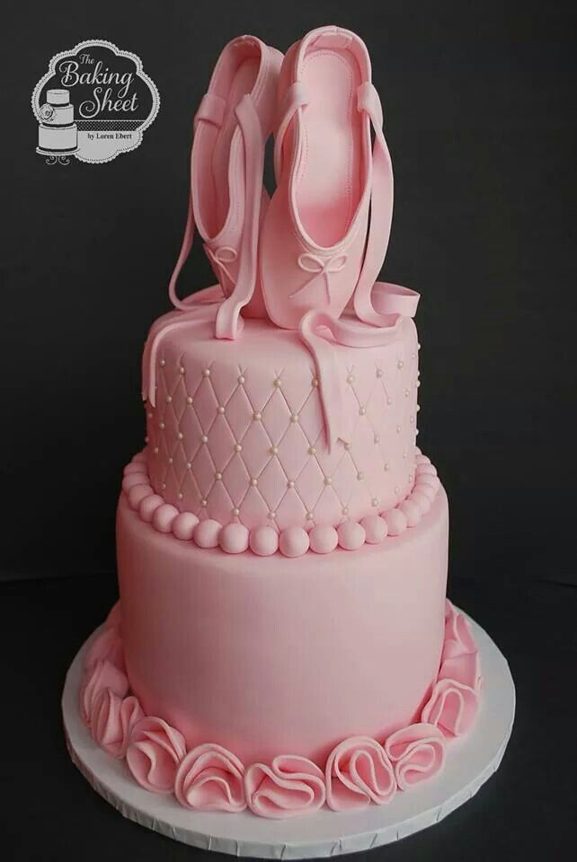 Ballerina Birthday Cake