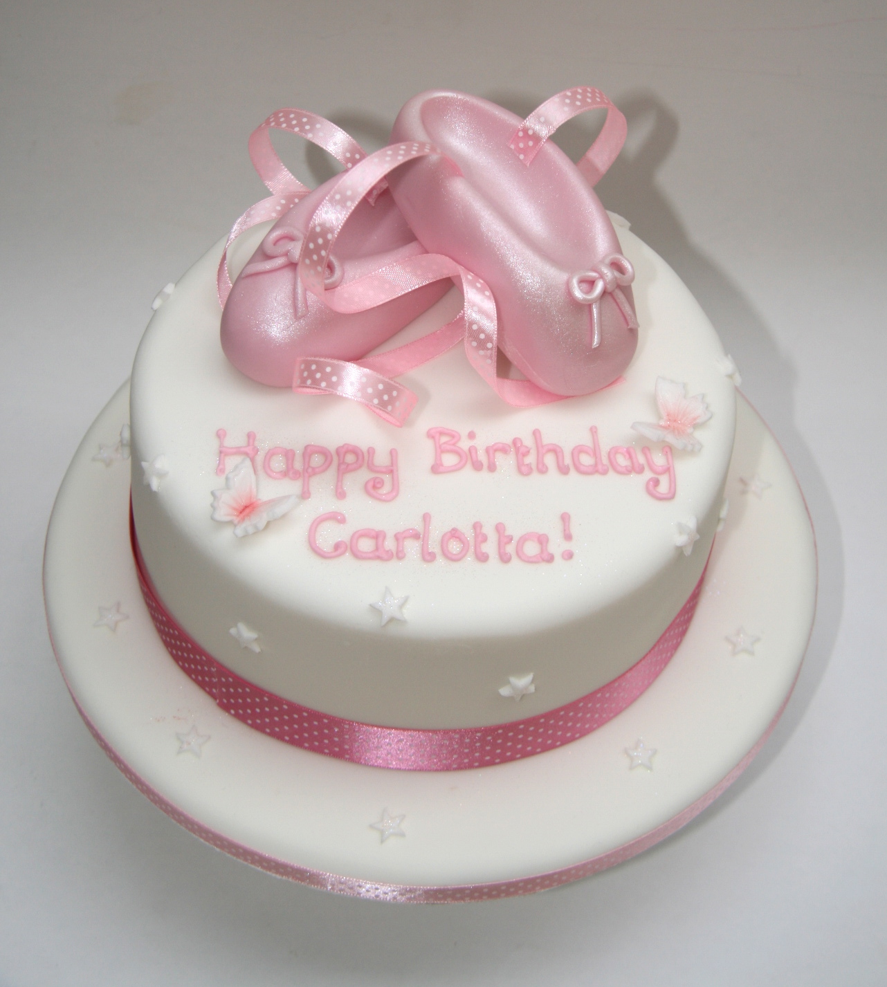 Ballet Birthday Cake