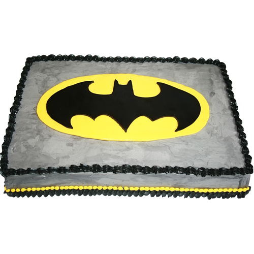 Batman Birthday Sheet Cake