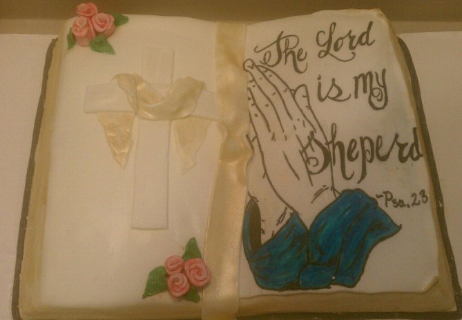 Bible Birthday Sheet Cakes