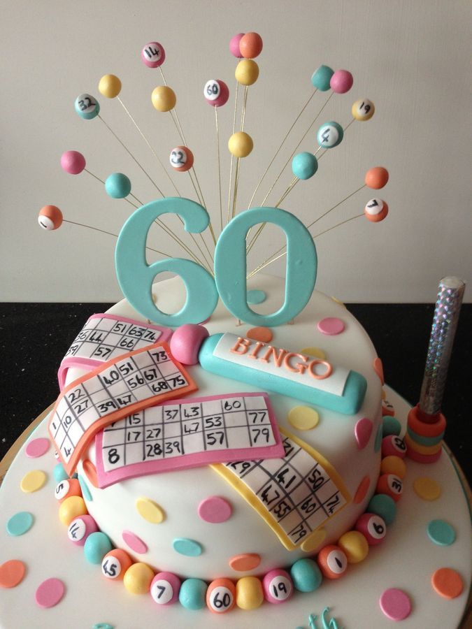 Bingo Birthday Cake Ideas