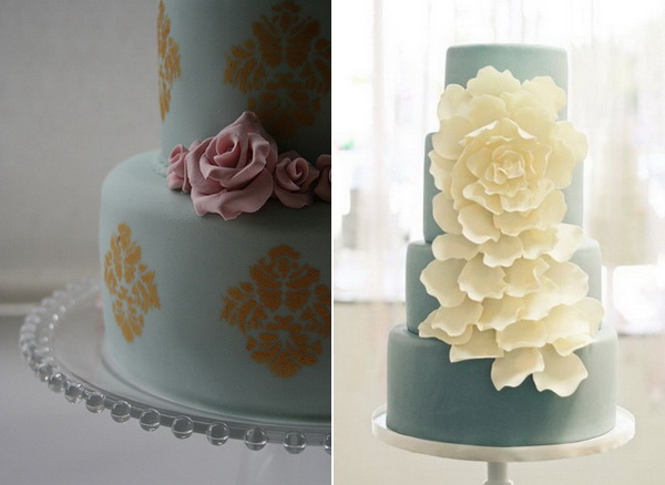 Blue Wedding Cake Ideas