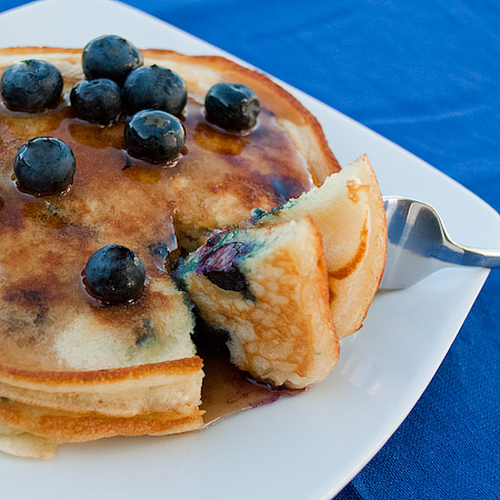 Blueberry Banana Pancakes Recipe