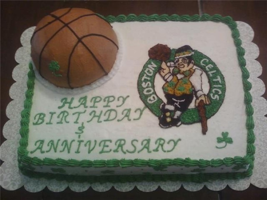 Boston Celtics Birthday Cake