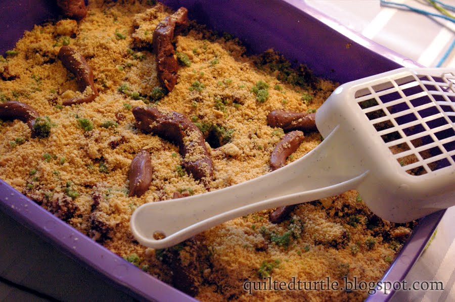 Cat Litter Box Cake