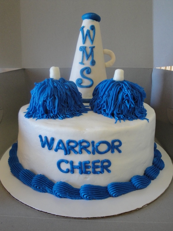 Cheerleading Cake