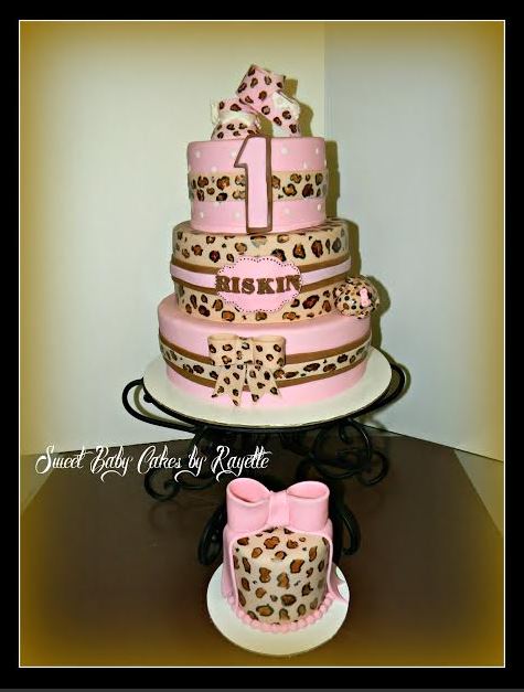 12 Photos of Cheetah First Birthday Cakes For Girls