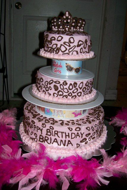 Cheetah Girls Birthday Cake